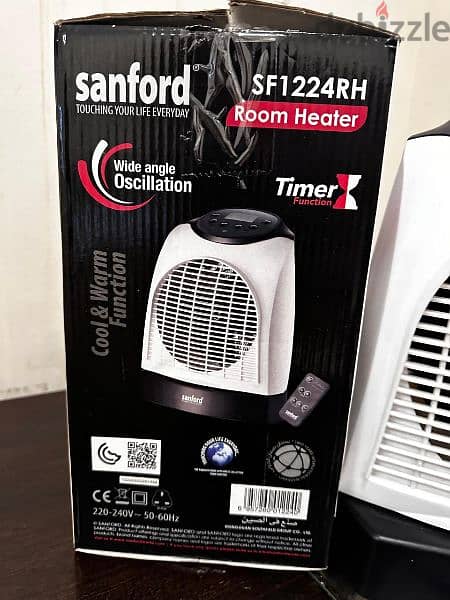 Sanford Fan powerful Heating and Cooling with Remote 0