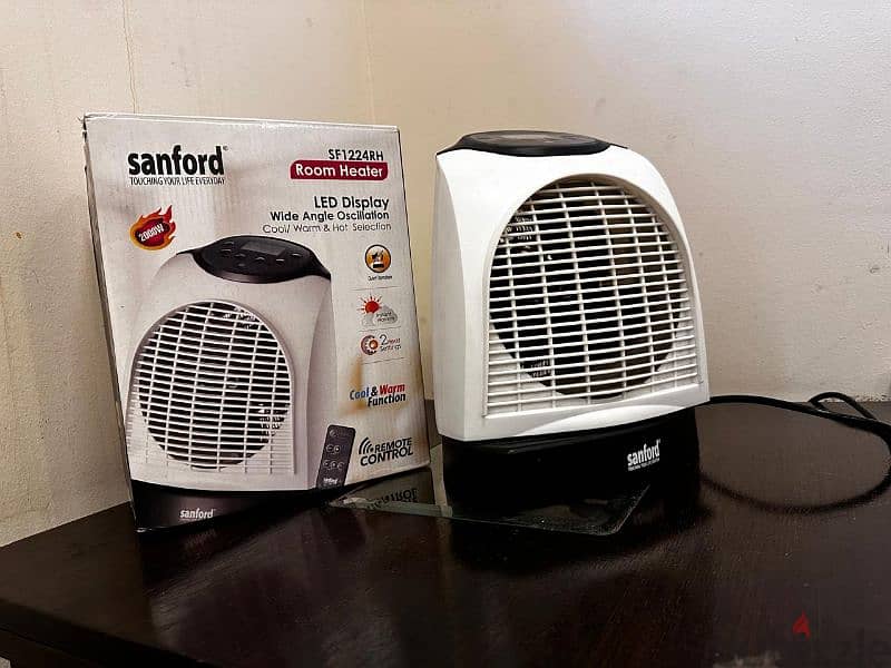 Sanford Fan powerful Heating and Cooling with Remote 1