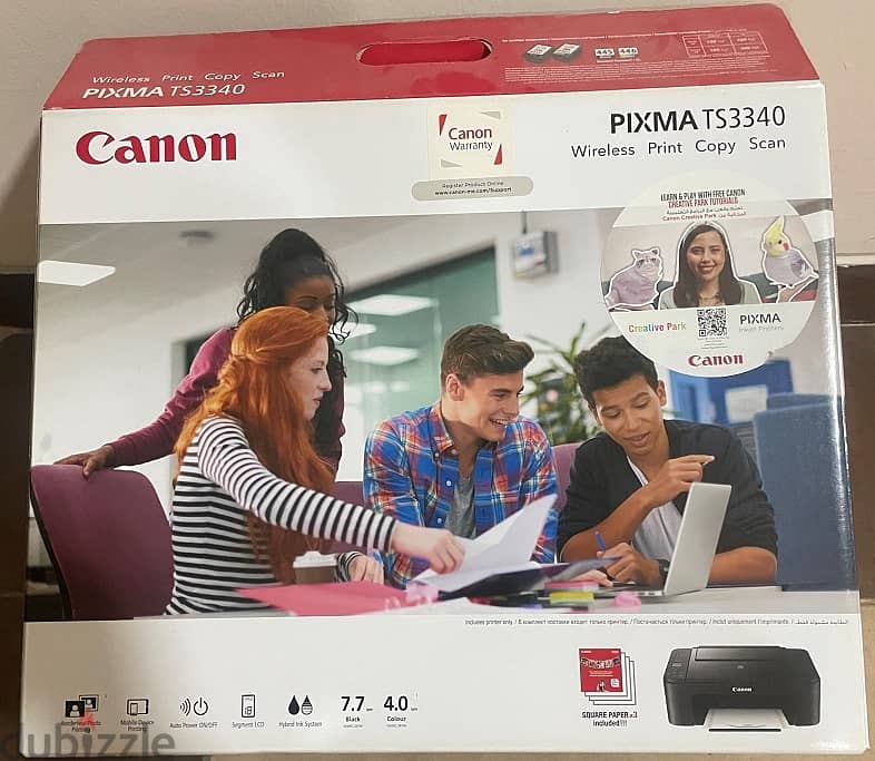 Canon I/Jet Printer Pixma TS-3300, All in One, for sale 2