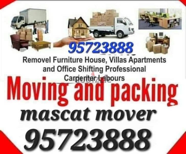 Muscat Mover carpenter house shiffting TV curtains furniture fixing 0