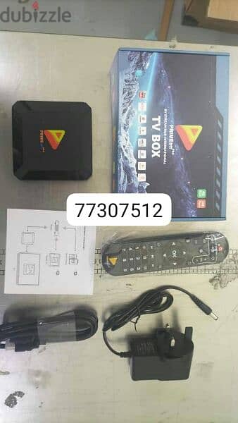 New 4K tv Box with One year subscription 0