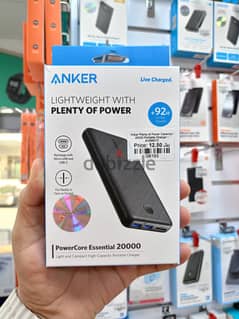 Anker Lightweight With Plenty Of Power Bank - Brand New
