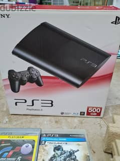 Sony playstation 3 , ps3, 500 gb with accessories