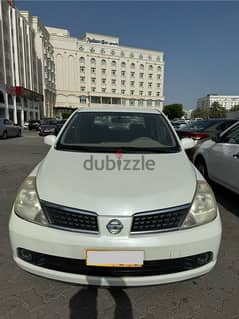 Nissan Tiida 2008, Expat driven with low mileage,manual transmission