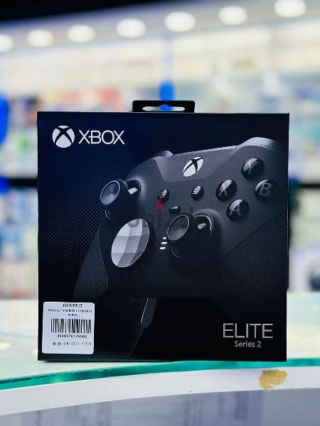 Xbox Elite series 2 black wireless controller 0