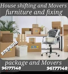House shiffting office shiffting furniture fixing transport