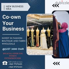 Women Entrepreneur for boutique business
