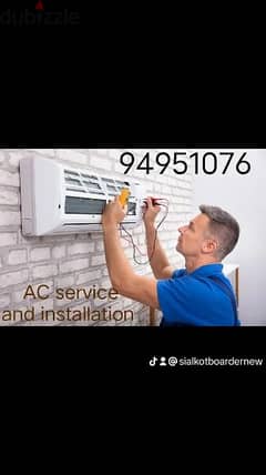 AC service and installation , and washing machine repair
