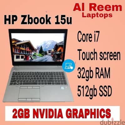 hp zbook touch screen core i7 32gb ram 512gb ssd 2gb nvidia graphics