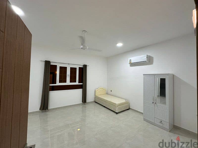 room for rent in villa inAl khoud near Mazoon street 2