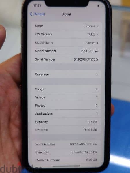 Iphone 11 128 GB Battery Health 85% 
Good Condition 4