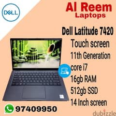 DELL 11th GENERATION TOUCH SCREEN CORE I7 16GB RAM 512GB SSD