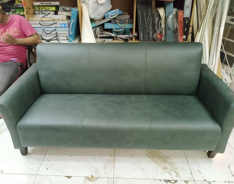 Sofa work repairs and cloth recovering in fabric or leather 8