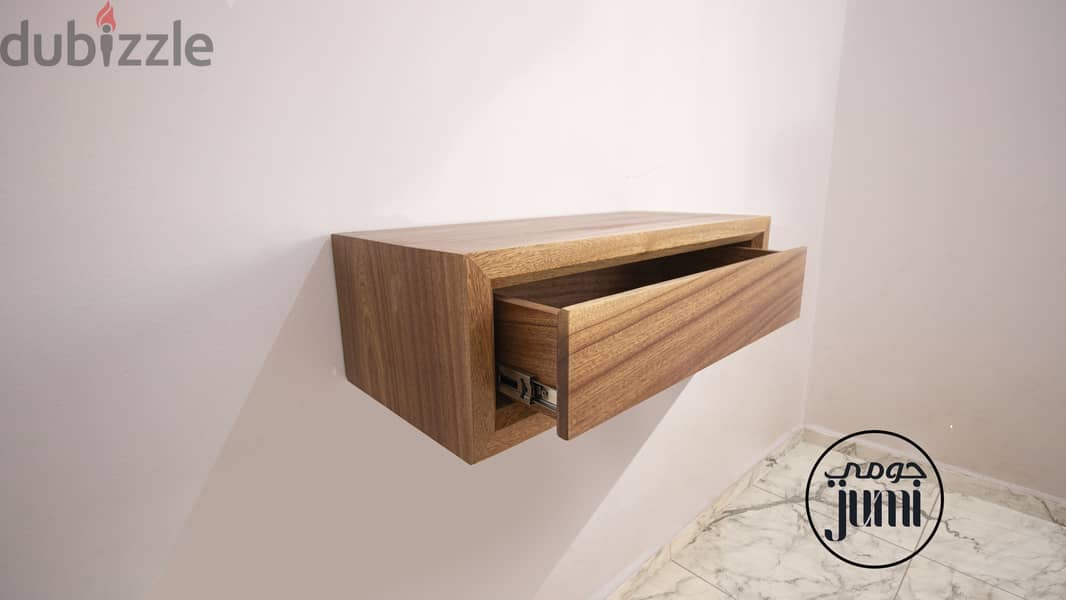 Custom woodwork kitchen closet table 4