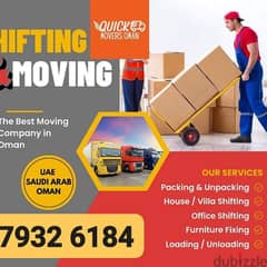 House shifting services and transport services