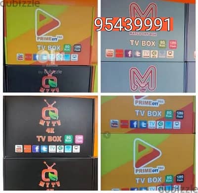 Yellow model android smart Box all Country Channel work with 1YEAR Sub