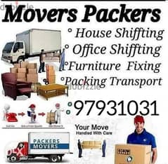 professional Movers and Packers House shifting