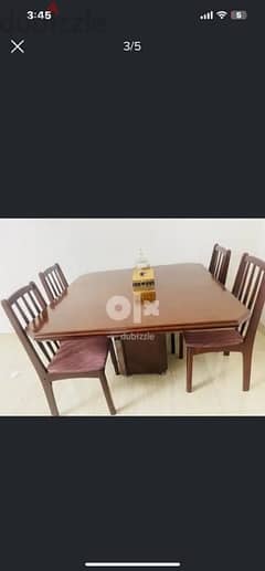 Dining Table & 4 Chair 0