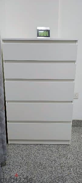 New 5 door chest drawer. Price Negotiable 1