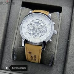 LATEST BRANDED MONT BLANC FIRST COPY CHORNO WORKING MEN'S WATCH