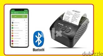 Mini Bluetooth receipt printer, 0
