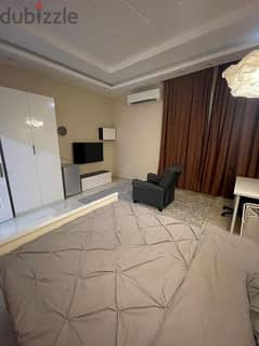 one furnished room in a villa in aziba