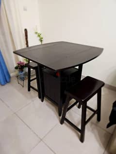 Dining table (Folding)- Hard Wood 0