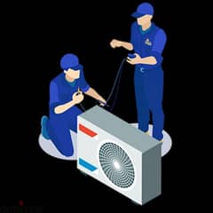 AC service maintenance clean  تنظيف المكيفات إصلاح صيانة تصليح مكيفات