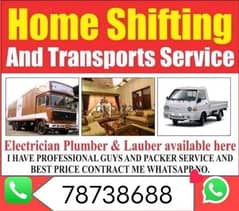 House shift services at suitable price and carpentry