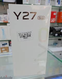 Vivo Y 27 5G Smartphone (8GB Ram-256GB Rom) Brand New