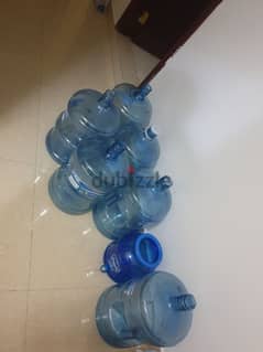 empty water bottle & normal dispenser