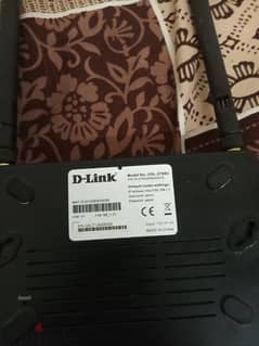 D-link 2 horned router in good condition 0
