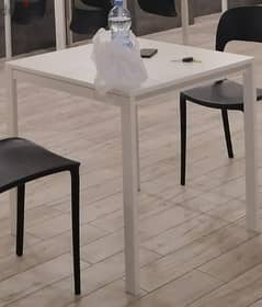 White Table available 10 PC ( 1 PC 12 rial)