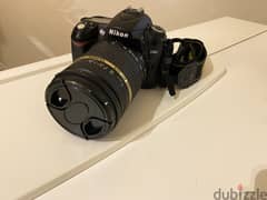 Nikon D90 with lense tamron 18-270 mm 0
