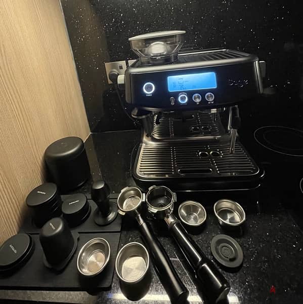 Sage Barista Pro - Matt Black with Premium Normcore Accessories 1