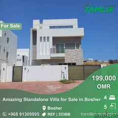 Amazing Standalone Villa for Sale in Bosher | REF 333BB 0