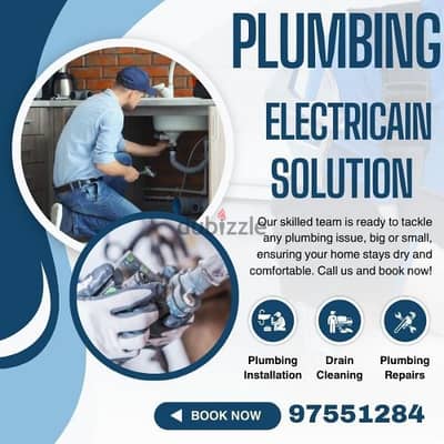 plumber & electrician available for house maintenance work