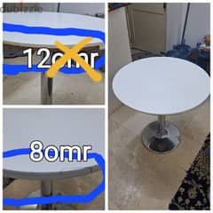 Heavy and strong marble table