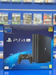 PS4 Pro 4k 1TB with Excellent Condition
