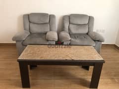 sofa + table from pan emirates