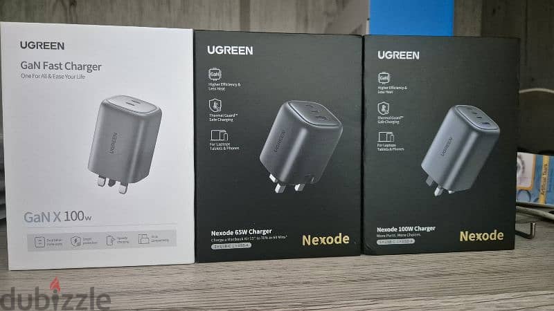 ugreen charger 65w & 100w شاحن يوجرين 2