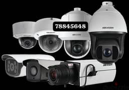 We do all type of CCTV Cameras 
HD Turbo Hikvision Cameras at 6 0