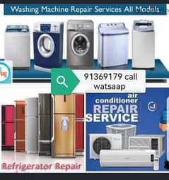 Automatic washing machine mentince repair and service works