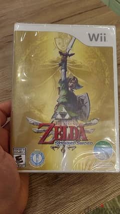 New Nintendo Wii Game Zelda Skyward Sword (Sealed!!) 0