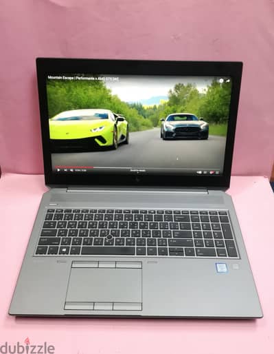 hp zbook 2gb amd graphics core i7 16gb ram 512gb ssd 15.6 inch screen