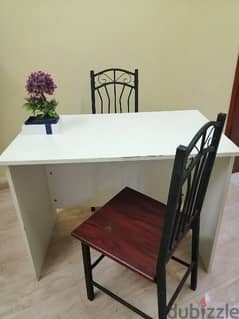 Table and 2 chairs for sale