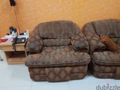 sofa ,one seater and 3 seater