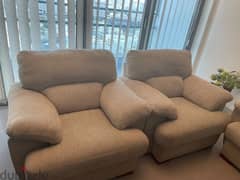 3+1+1 sofa , almost new in excellent condition for sale.