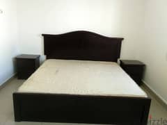 Double Bed & Dressing table for sale Heavy Duty