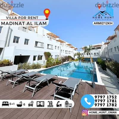 MADINAT AL ILAM | STUNNING 4+1 BR COMMUNITY VILLA